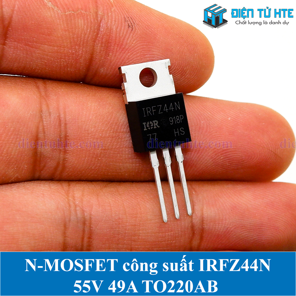 Mosfet kênh n irfz44n irfz44 49a 55v to-220