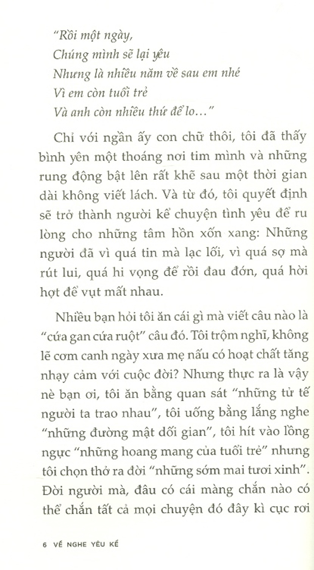 Về Nghe Yêu Kể