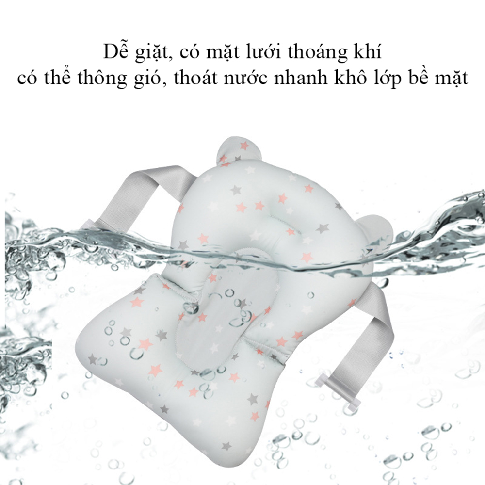 Phao tắm cho bé sơ sinh Đệm tắm cho bé sơ sinh