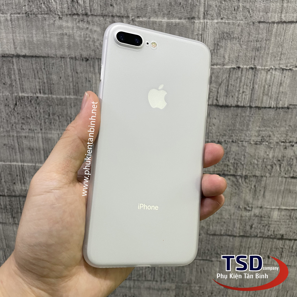 Combo 2 Ốp Lưng Trong Nhám Unibody Cho iPhone 7 Plus & 8 Plus