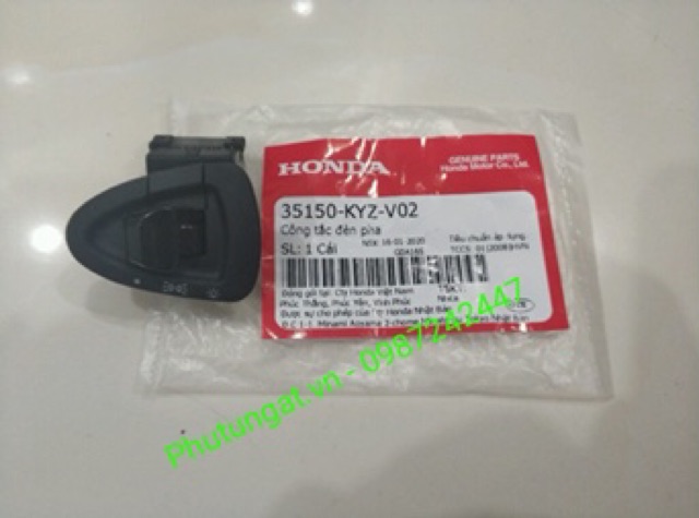 Công tắc ngắt mở đèn  Honda