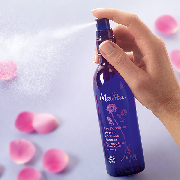 Nước hoa hồng Melvita Eau Florale de Rose 200ml
