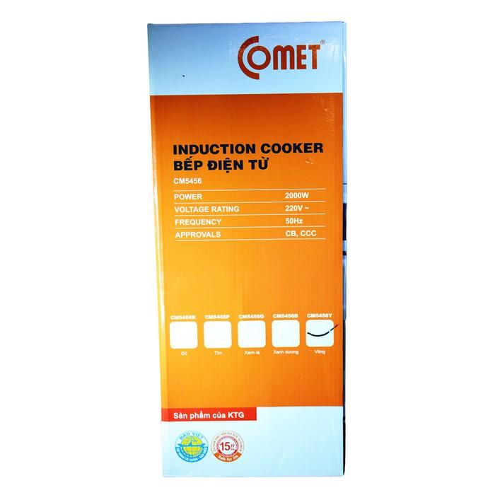 BẾP ĐIỆN TỪ CẢM ỨNG COMET CM5456 SIÊU MỎNG ( TẶNG NỒI LẨU )