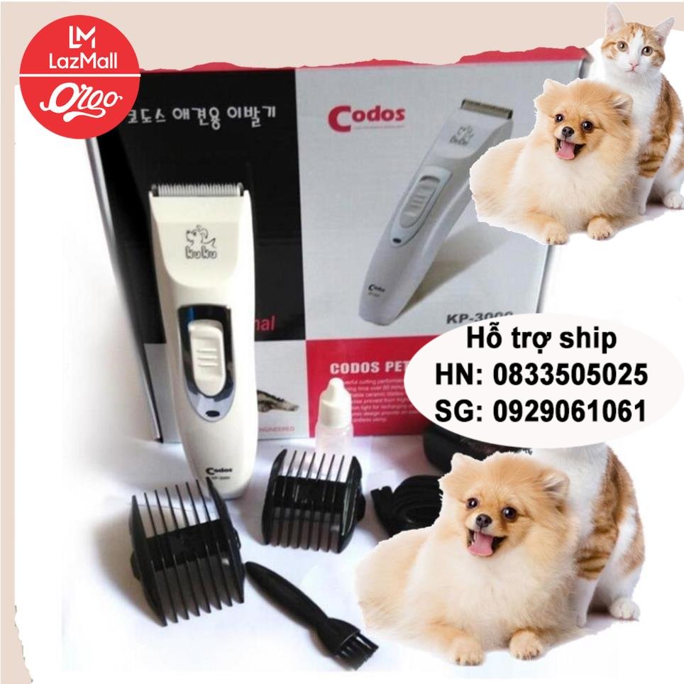 Orgo - Tông đơ codos KP3000 cắt tỉa lông chó mèo
