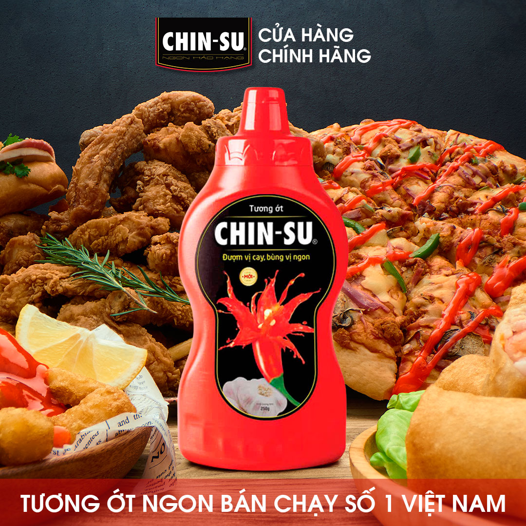 Combo 2 Tương Ớt CHIN-SU 500G (Bao bì có thể thay đổi theo đợt nhập hàng)