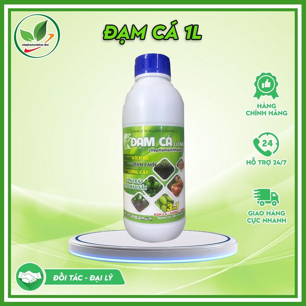 Phân đạm cá đậm đắc hữu cơ sinh học Bio. Chai 1l