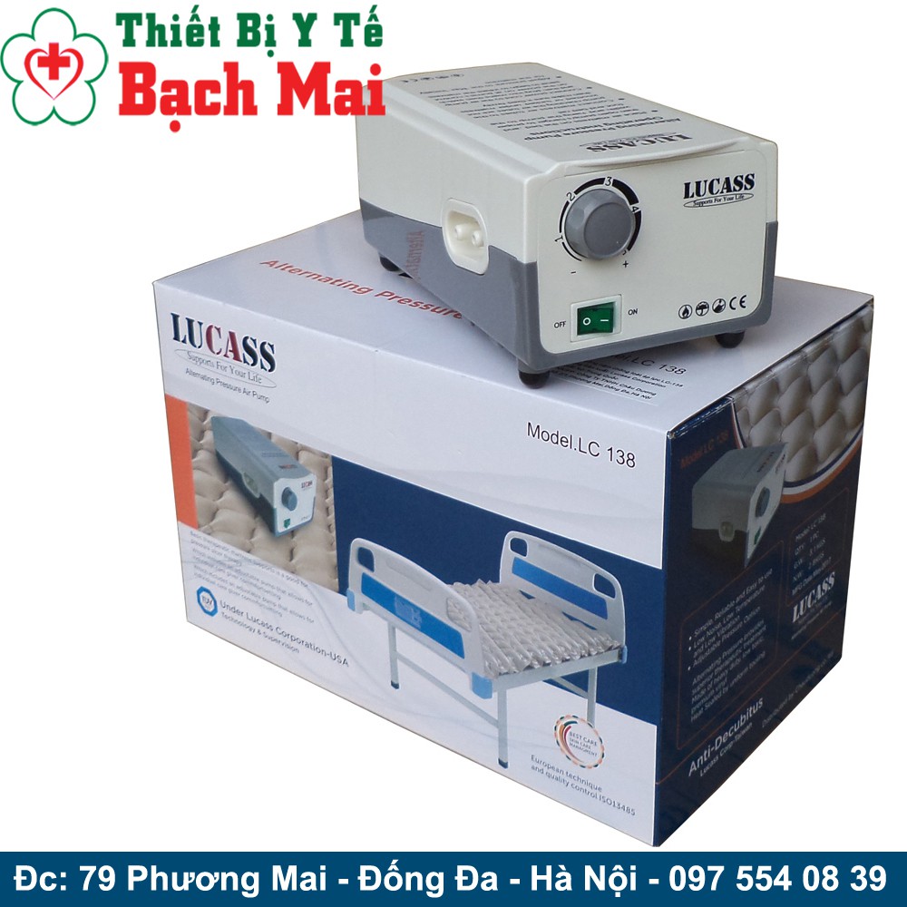 Đệm Hơi Chống Loét LUCASS LC-138 [CÔNG NGHỆ MỸ]