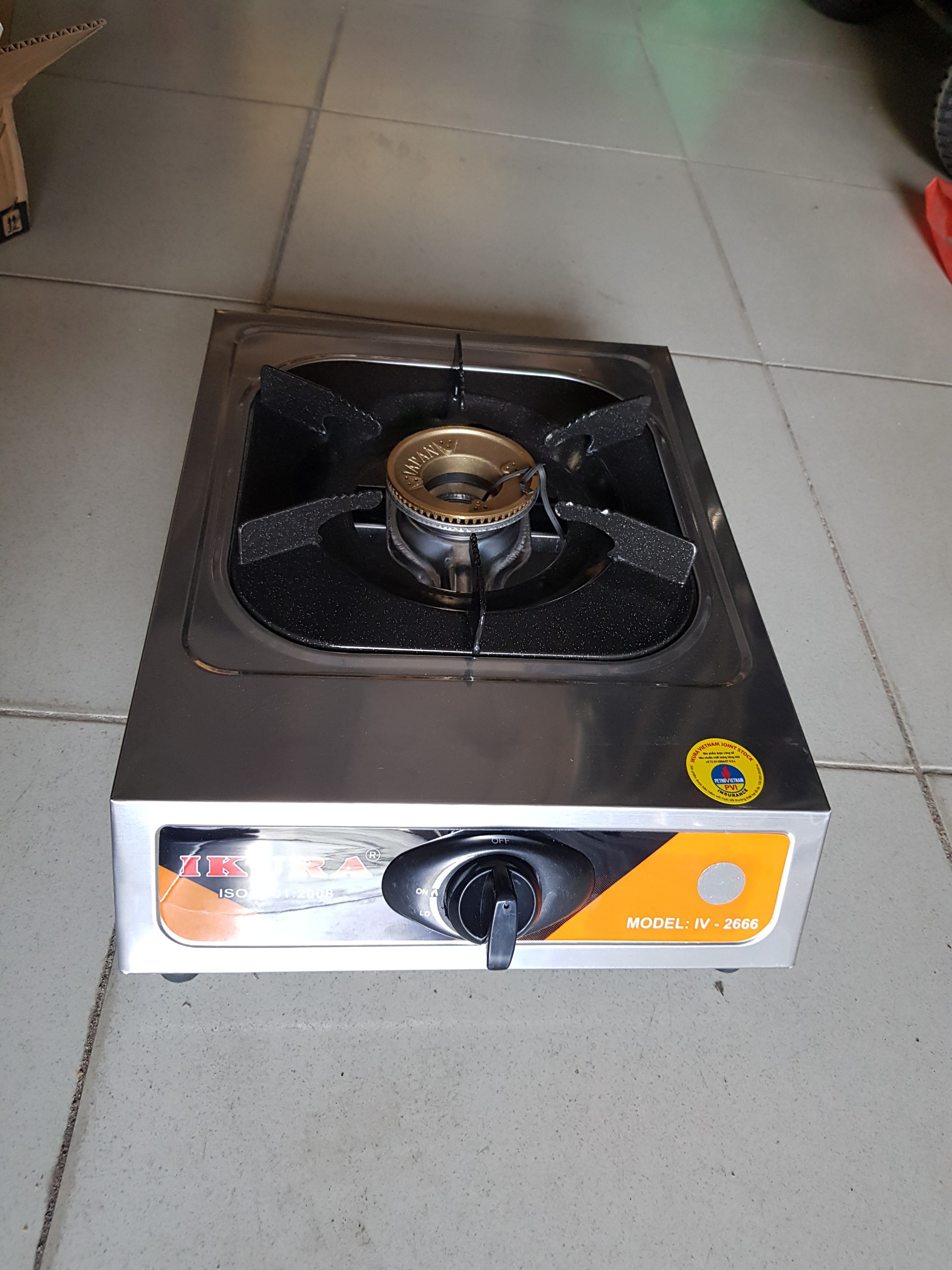 Bếp ga don mặt kính bền đẹp chắc chắn đảm bảo