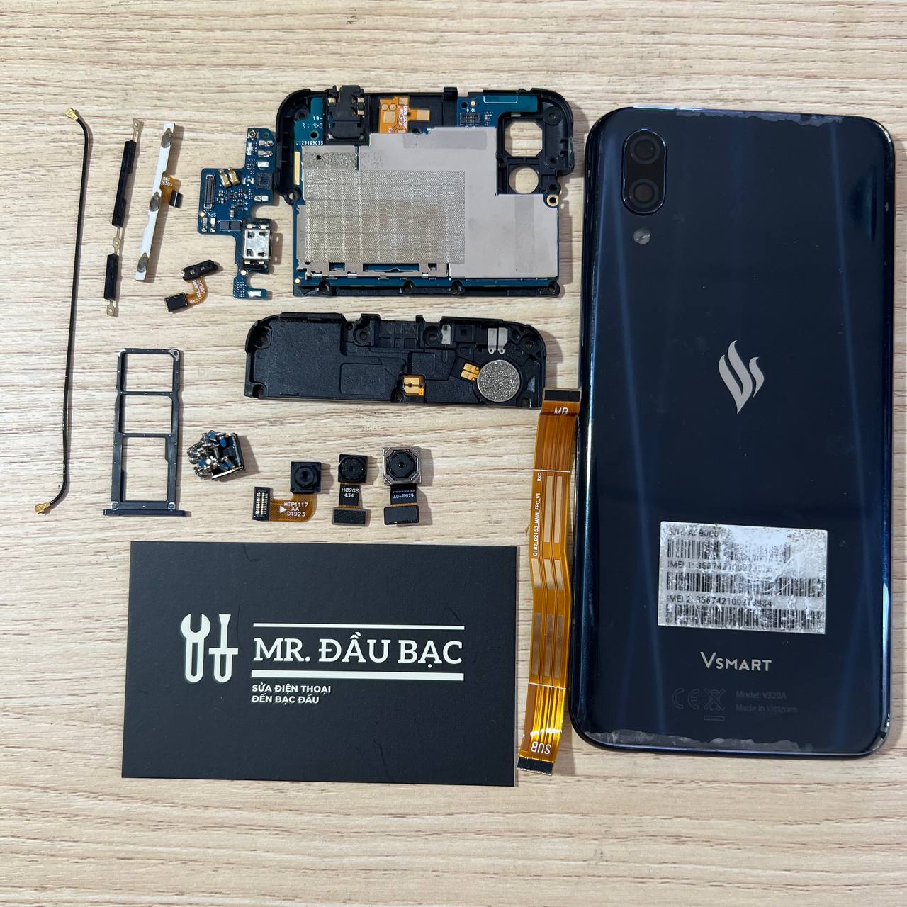 Cụm sạc điện thoại Vsmart Star model V320A (Linh kiện bóc máy, bốc máy)