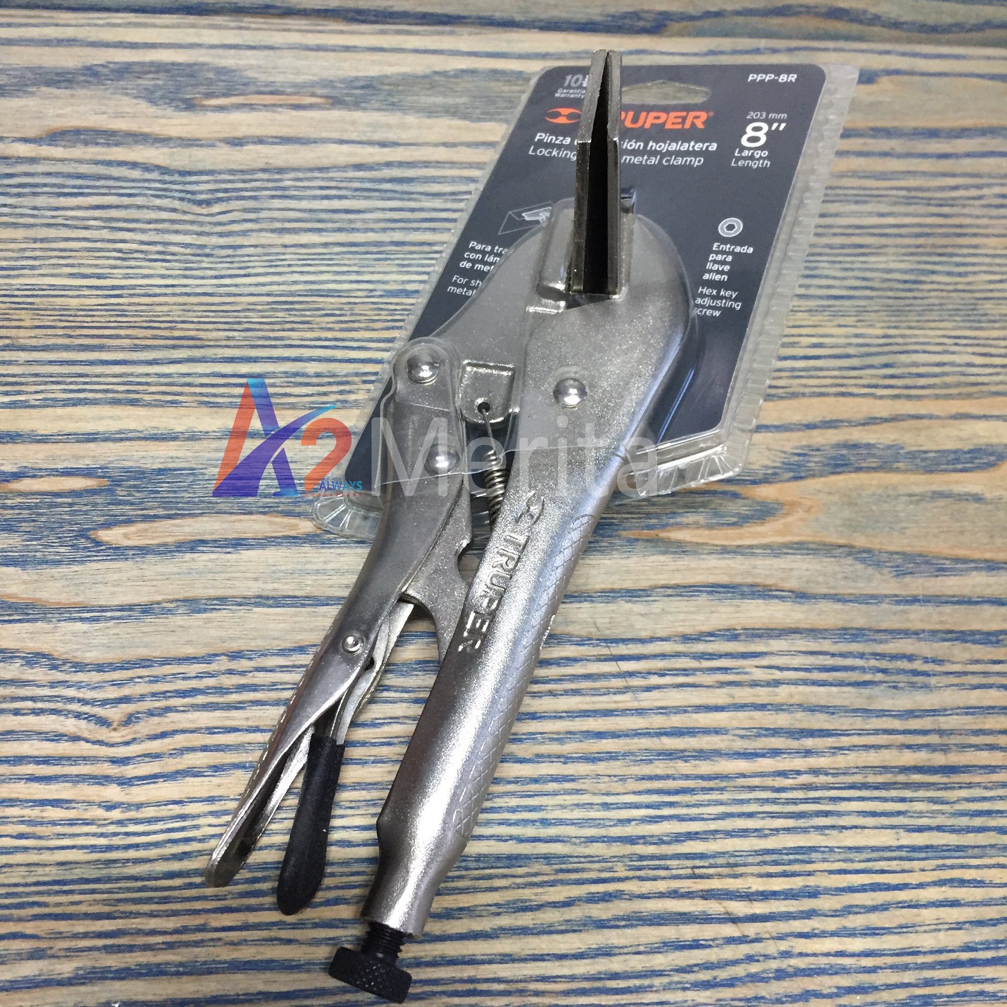 Kềm bấm chết mỏ kẹp bằng 8"(200mm) Truper 17425 (PPP-8R)