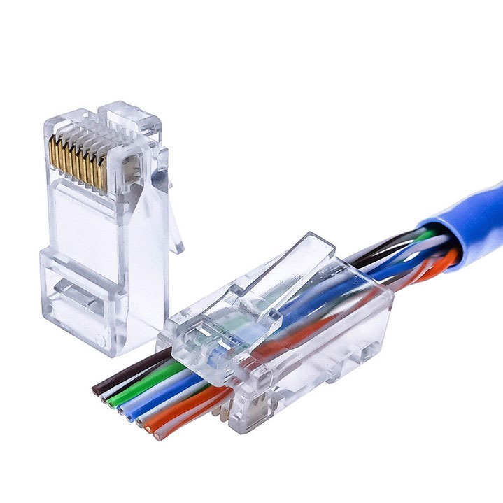HẠT MẠNG RJ45 TP-LINK XUYÊN THẤU CAT6 ( HỘP 100 )