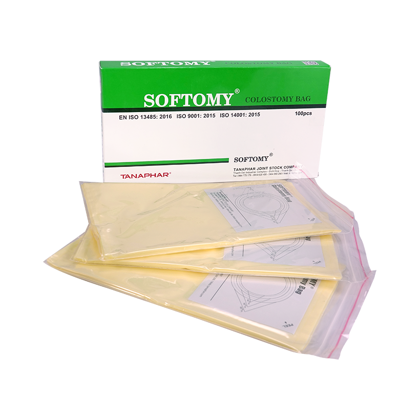 Túi hậu môn nhân tạo softomy hộp 100 cái -