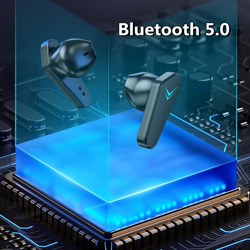 Tai Nghe Bluetooth TWS Mới 2021 Tai Nghe Chơi Tai Nghe Không Dây Thủ Chống Ồn Chống Nước Thể Thao Âm Thanh Nổi Có Mic