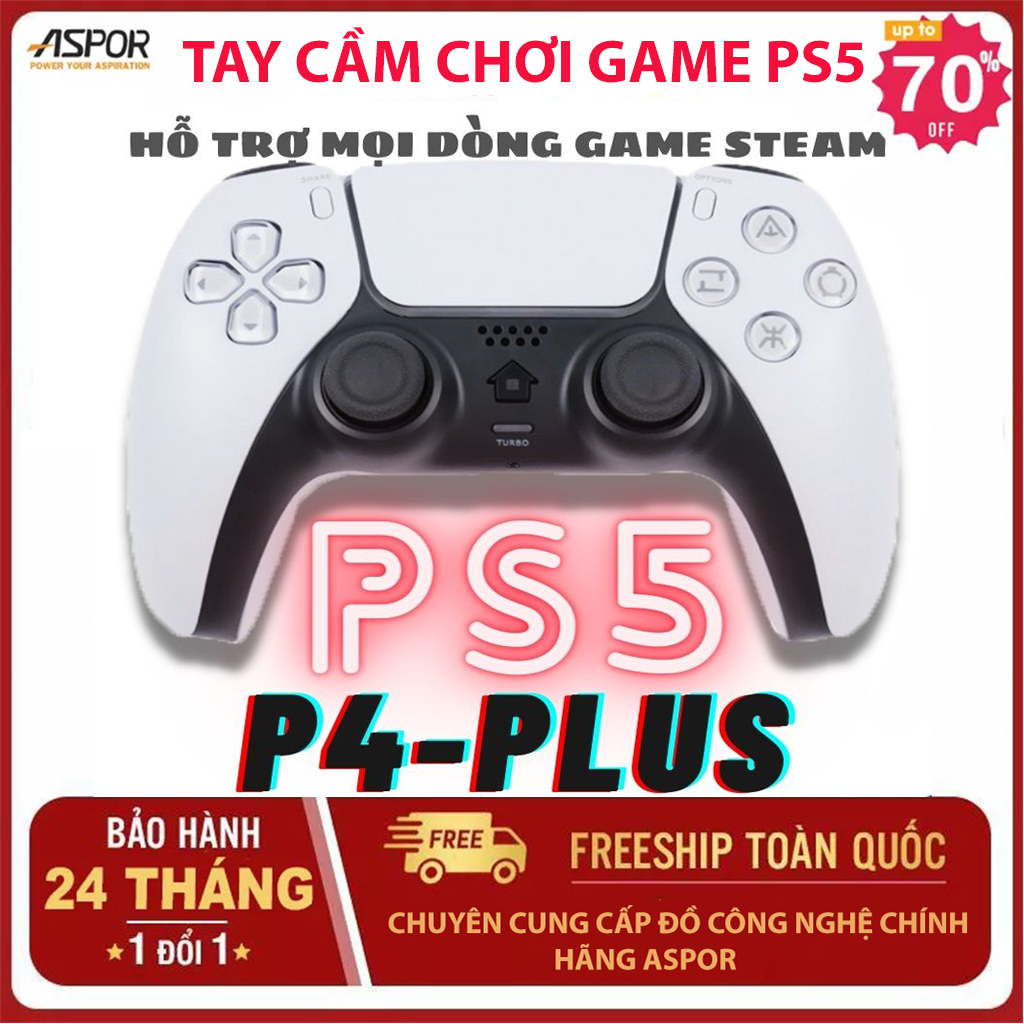 Tay cầm chơi game không dây P4 wireless 2.4G cho Android TV