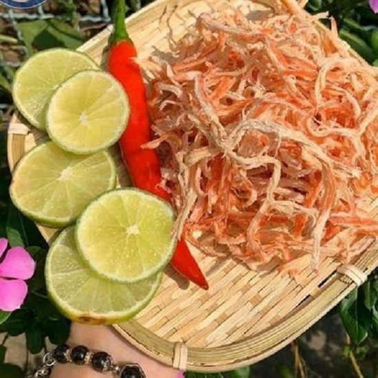 Mực Hấp Dừa Lon Pet 250G  Siêu Ngon