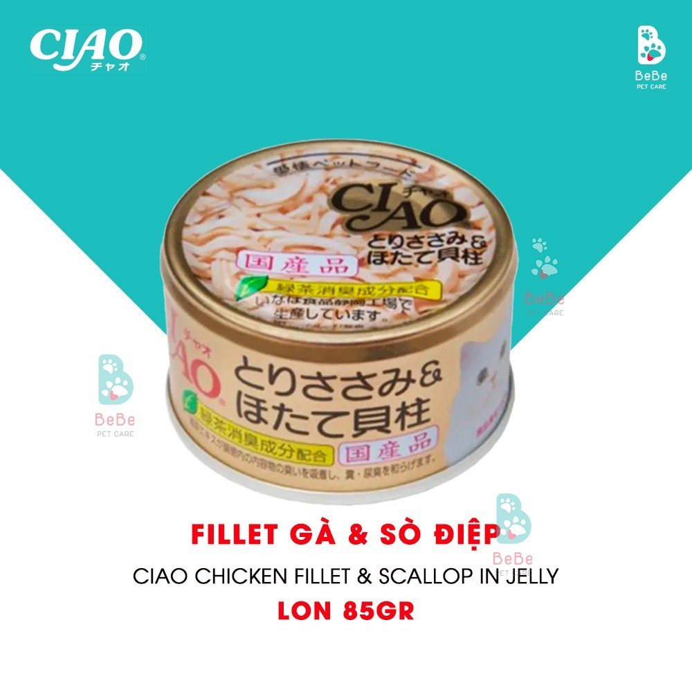 Pate ciao thịt tươi dinh dưỡng cho mèo mọi lứa tuổi