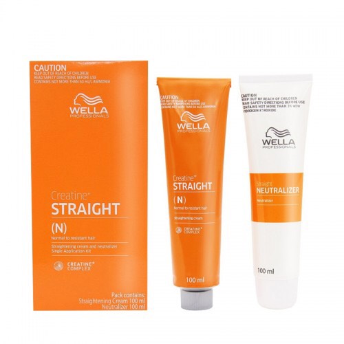 KEM DUỖI TÓC WELLA CREATIN STRAIGHT PHÙ HỢP ÉP TÓC MÁI 100ML*2