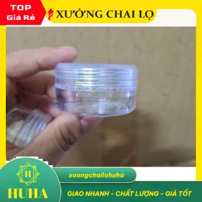 Hủ hộp chiết mỹ phẩm ❤ hàng chuẩn ❤ hủ hộp đựng kem tròn 5g,10g,20g,30g,50g,100g, phụ kiện du lịch