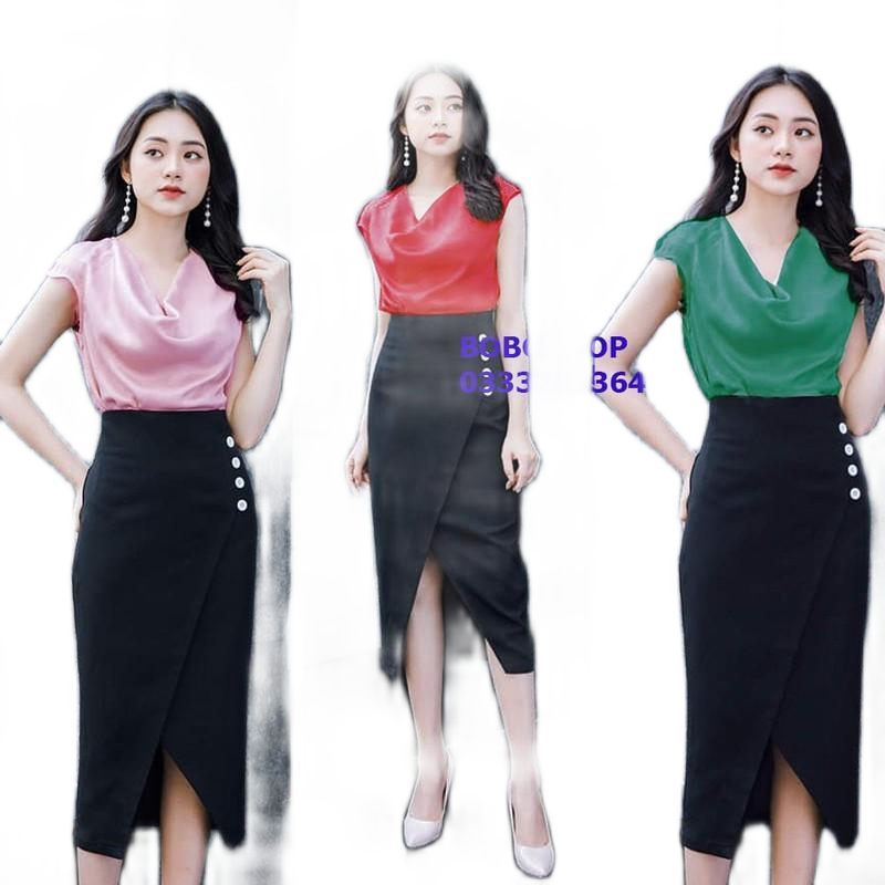 [HCM]ÁO CỔ ĐỔ SIÊU HOT NANA