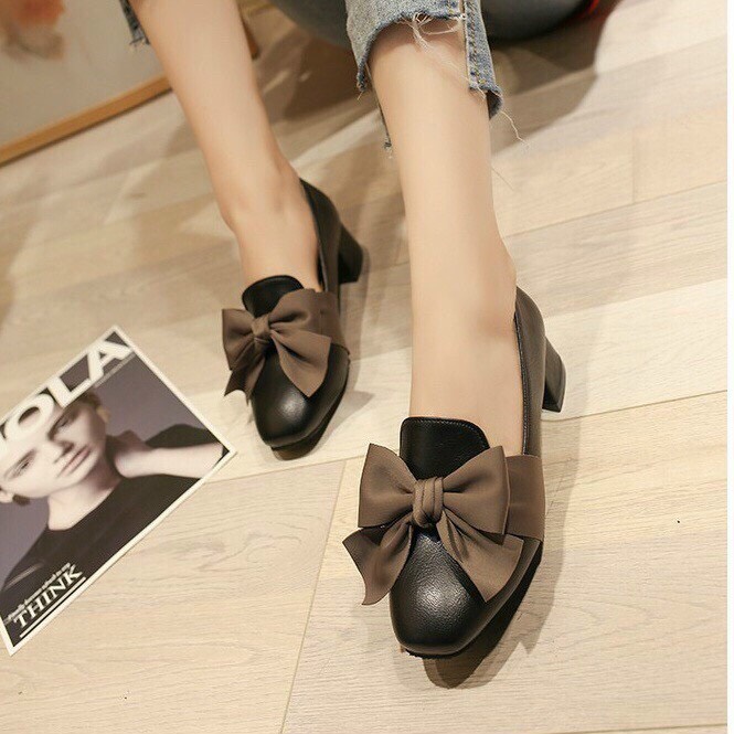 GIÀY NƠ LỤA CAO CẤP PHOMG CÁCH HÀN QUỐC ĐẾ CAO 3CM
