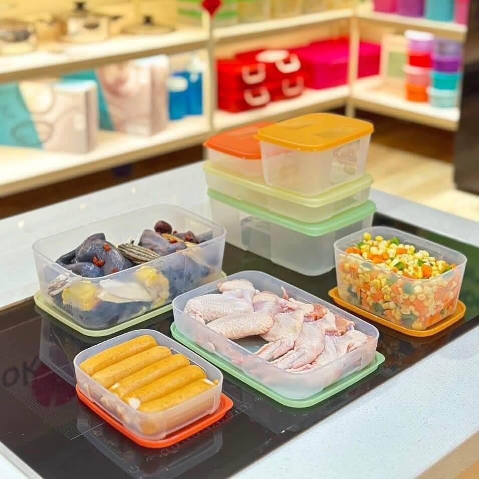 Hộp đông 650ml dẹp - Tupperware