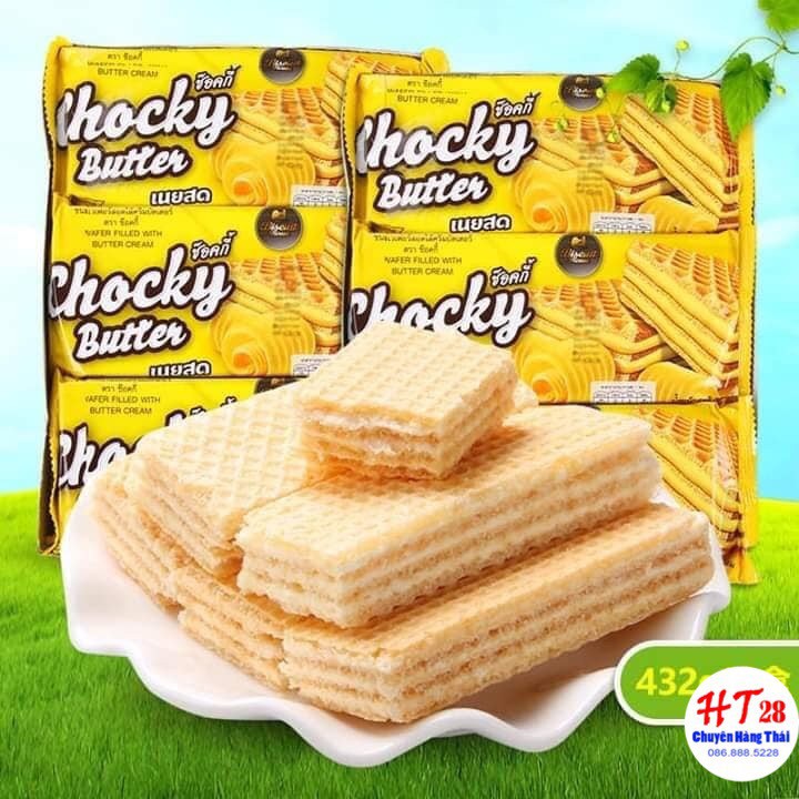 Bánh Xốp Kẹp Chocky Thái Lan 488g