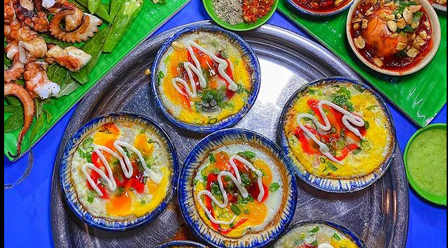 Chén hàu nướng, bèo cạn 30 cái