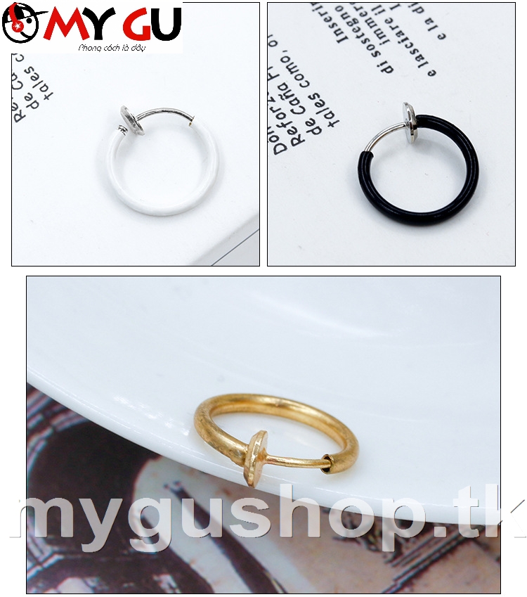 [HCM]Khuyên tai kẹp cá tính BT66