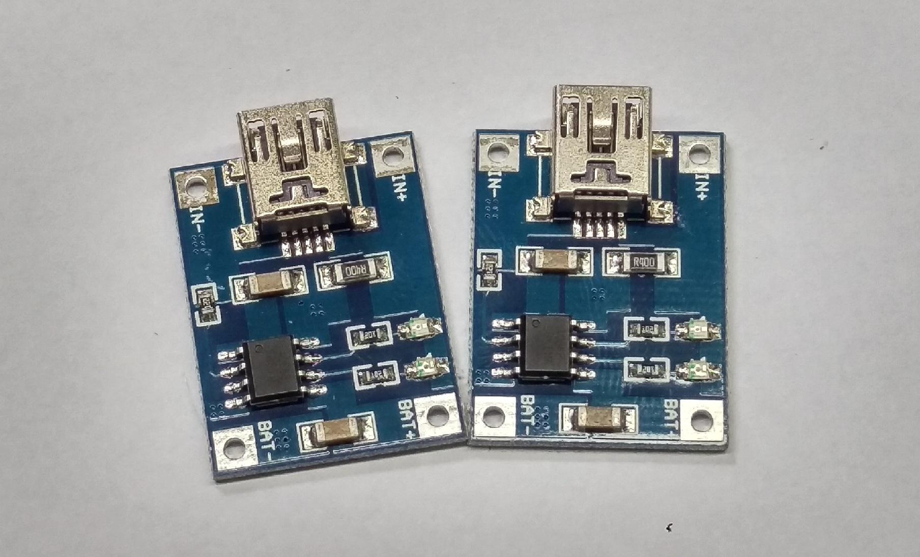 Combo 2 mạch sạc pin lithium 1 cell 3.7V