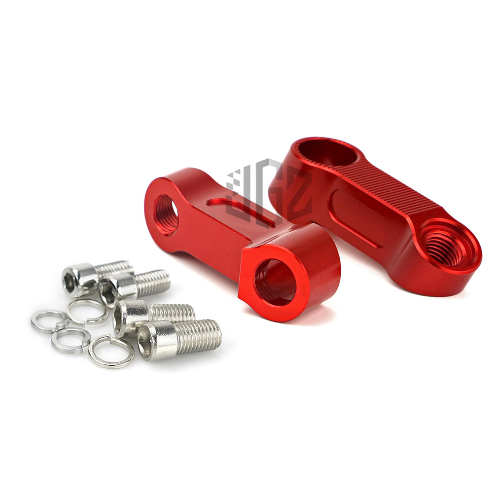 M8 M10 Motorcycle CNC Rear Mirror Adapter Riser Bracket Holder Accessory Universal for HONDA KTM