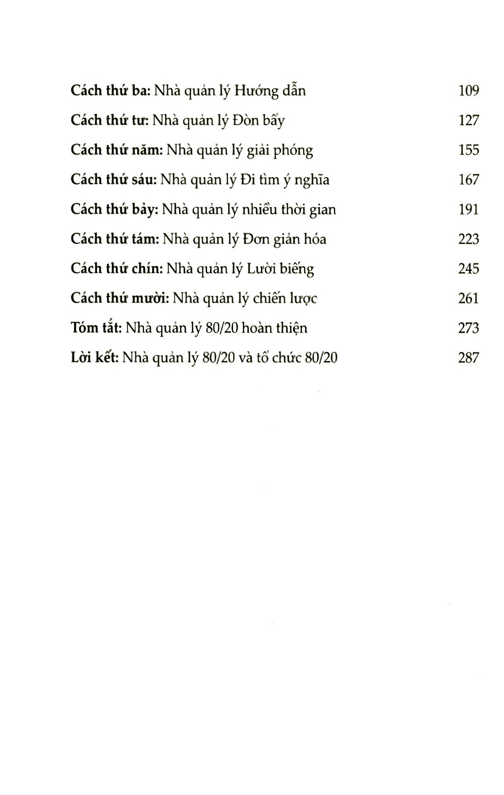 Quản Lý 80/20 (Tái Bản 2019)