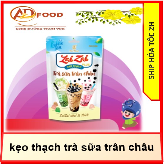 1 túi kẹo thạch trà sữa trân châu siêu ngon