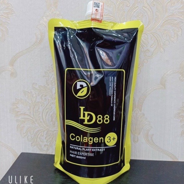 Hấp dầu phục hồi tóc hư tổn Collagen 3+ LD 88 500ml