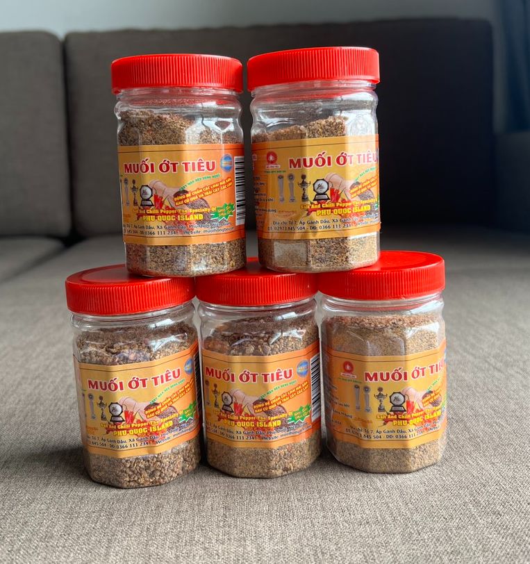 Muối Ớt Tiêu Biên Hải lọ 120g
