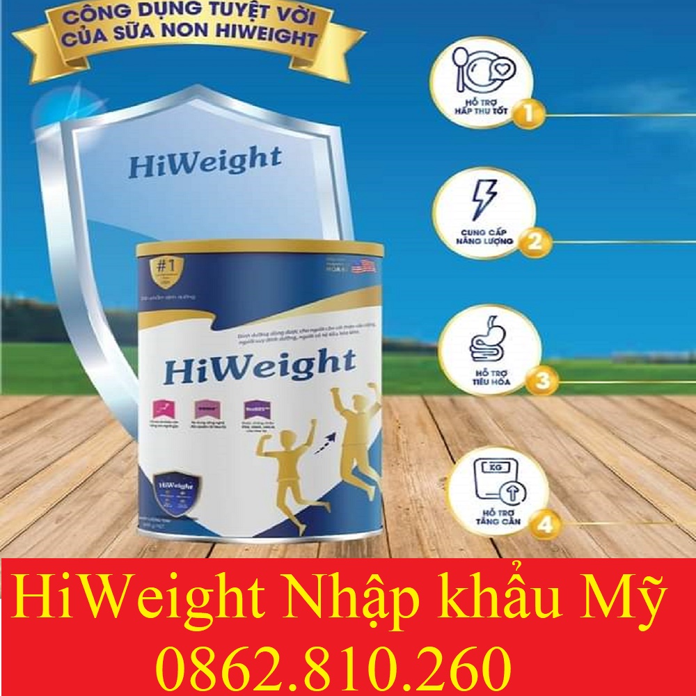 Milk weight gain for the gẩy hiweight, milk weight gain for adult and kids U.S. import-box 650 grams