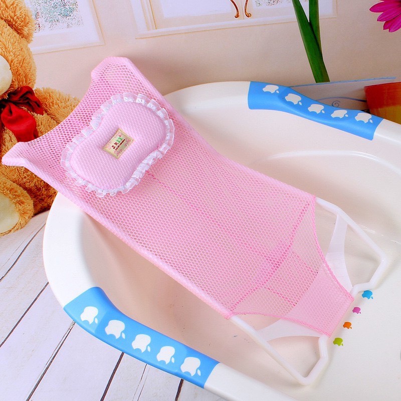 Net bed support baby shower pillows