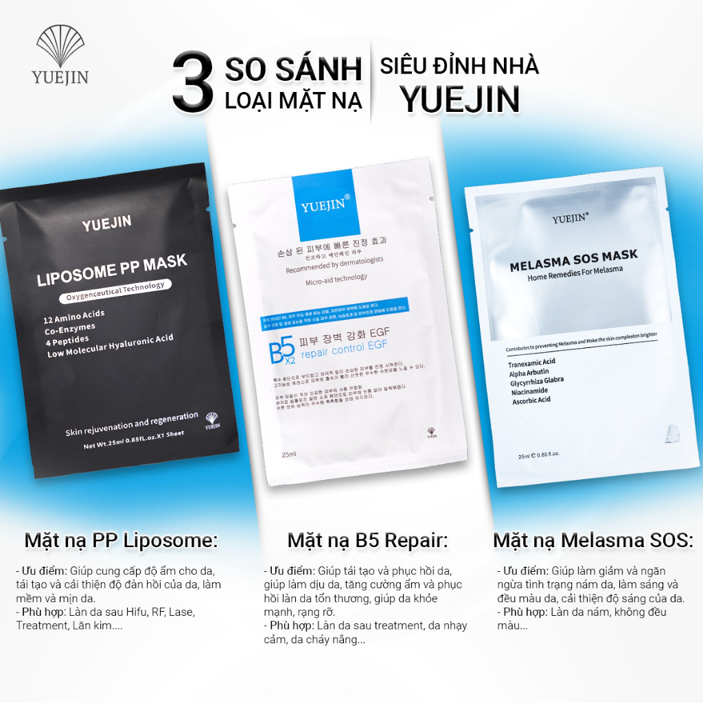 Mặt nạ YUEJIN B5 & EGF