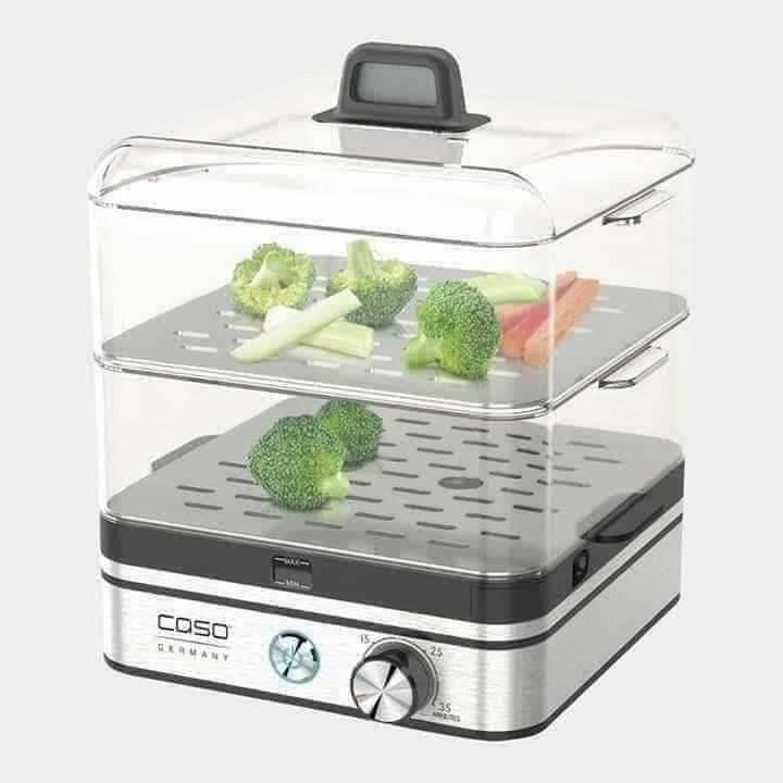 Nồi hấp điện 2 tầng mini Caso