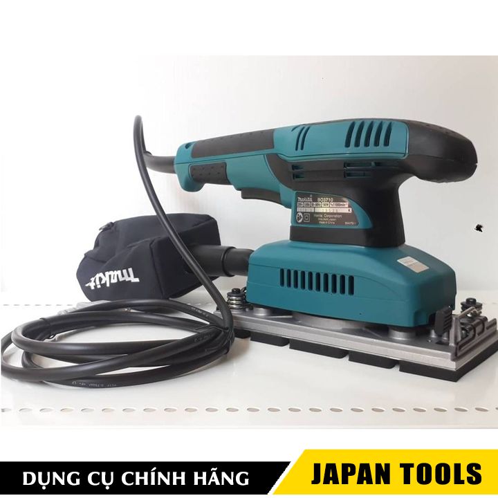 Máy chà nhám 93x185/93x228mm rung dùng điện 190w makita bo3710 | japan tools