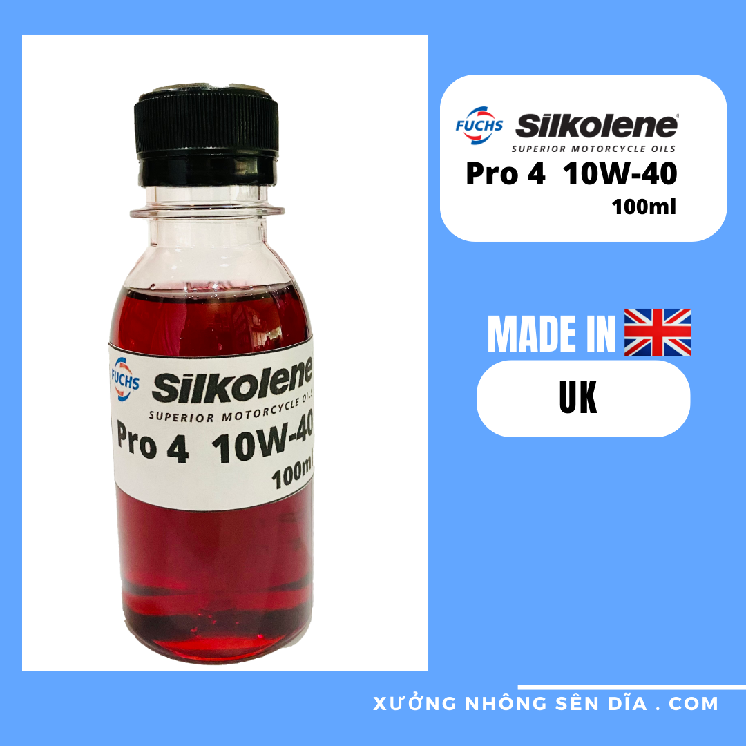 Nhớt Fuchs Silkolene Pro 4 10w40 100ml
