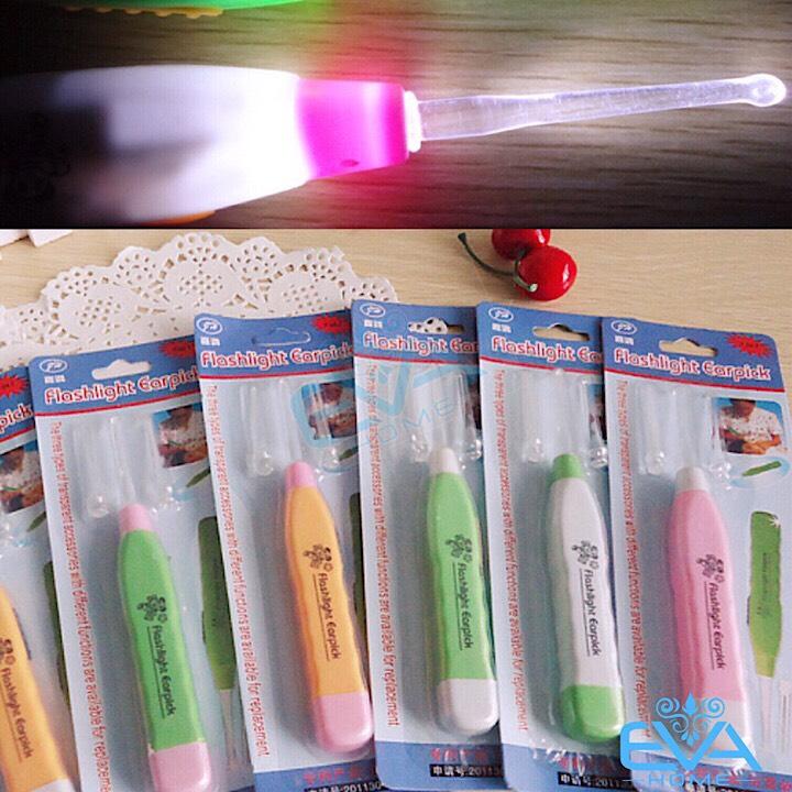 [HCM]Combo 3 Dụng Cụ Lấy Ráy Tai Có Đèn Flashlight Earpick