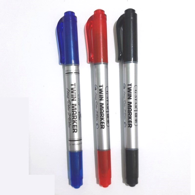Bút Lông Dầu 2 Đầu Mini Gstar CD-01 (1 CÂY)