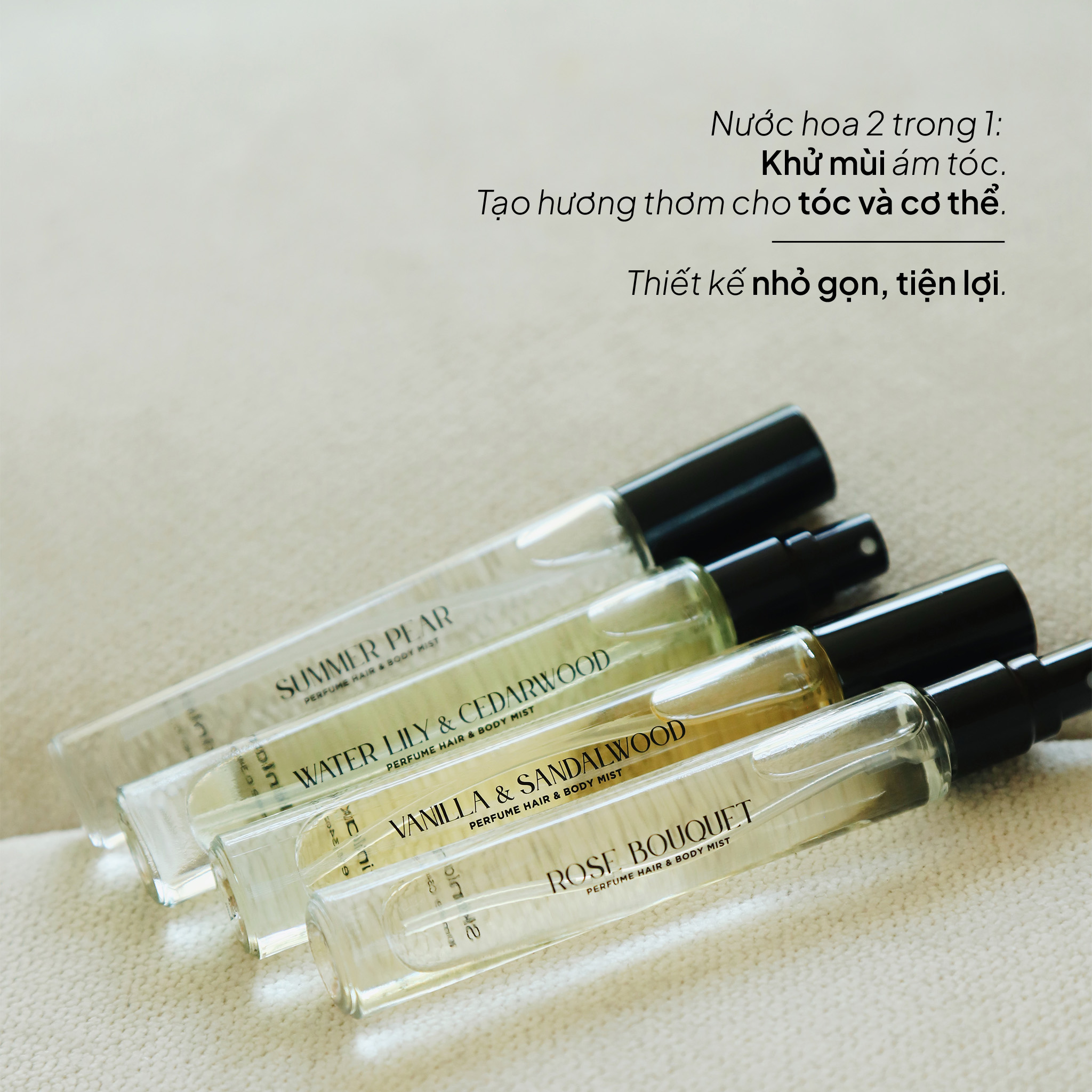 Nước Hoa Body Mist & Tóc SKINLAX ( 10ml )