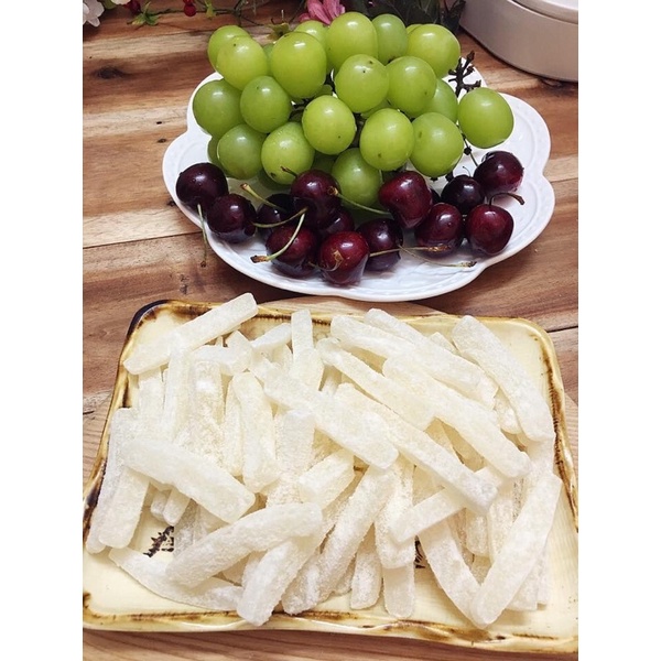 (Loại Ngon Ko Tẩy Trắng) Mứt Bí Đao Đũa Ngọt Thanh - Hũ 500Gr