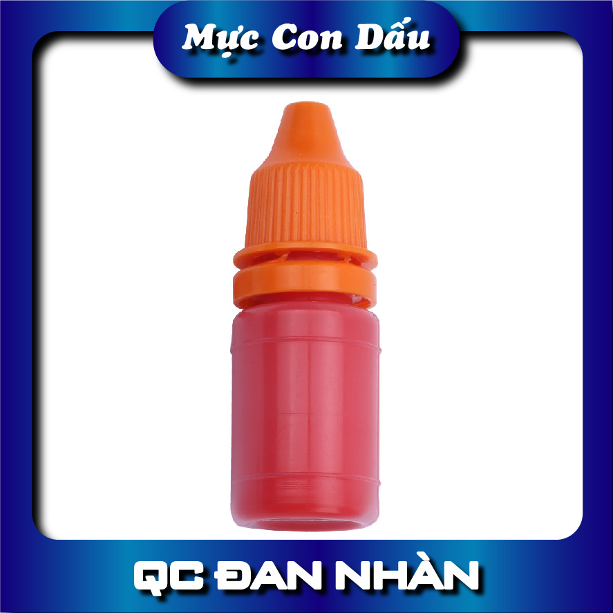 Mực con dấu, bình mực cho con dấu đống mộc 10ml