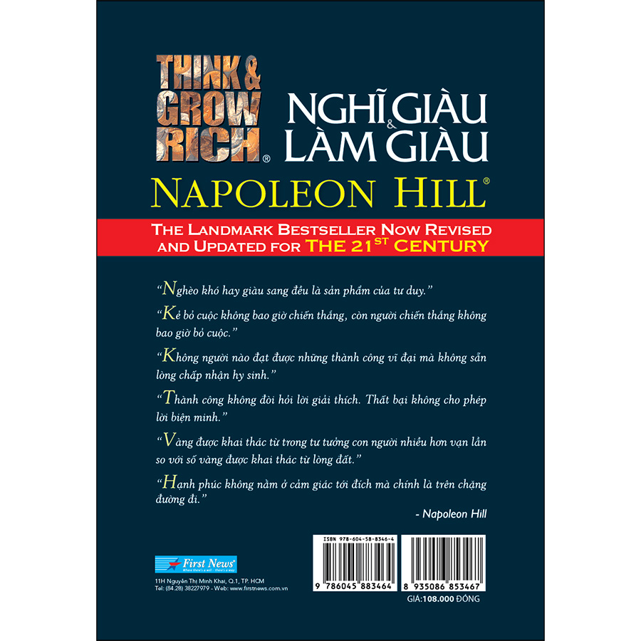Nghĩ giàu làm giàu ( tái bản)
