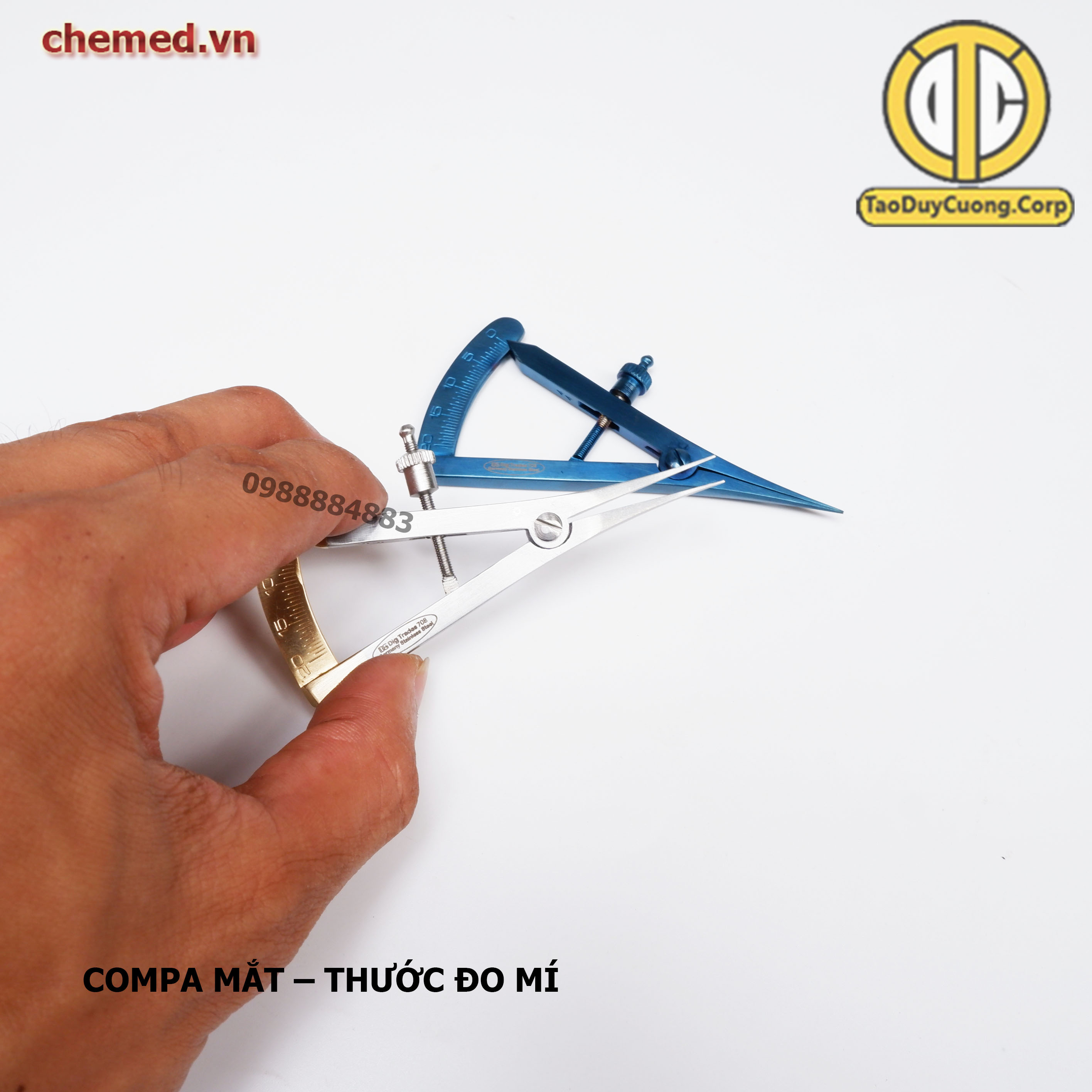 Compa mắt - Thước đo mí mắt