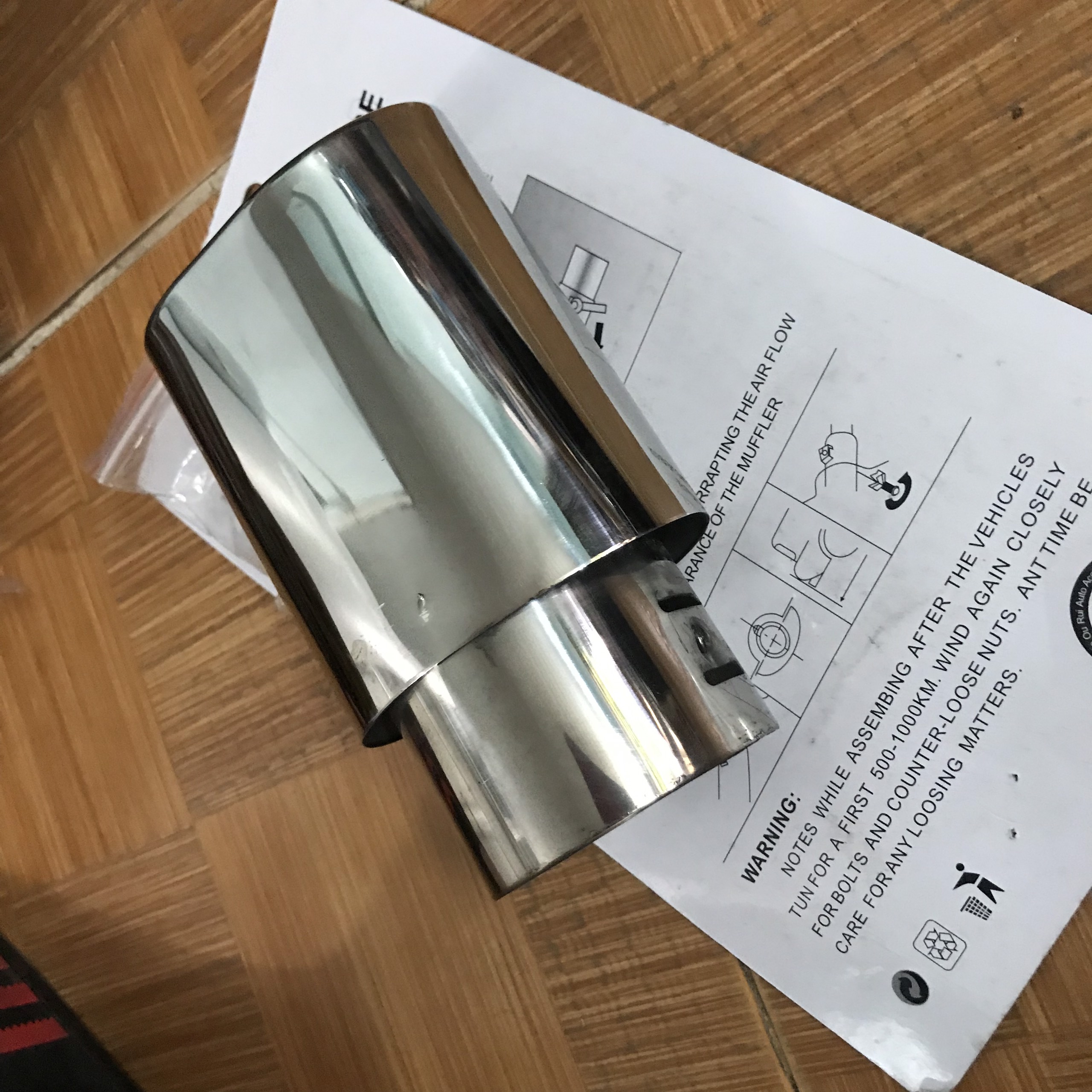 Chụp cô bô inox xe Toyota Vios
