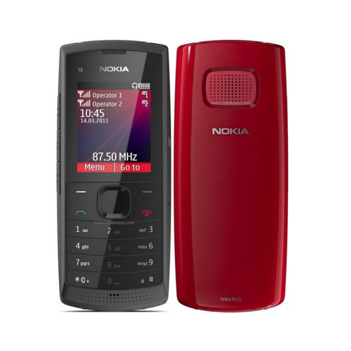 Điện Thoại Nokia X1-01 Đỏ 1 Đổi 1 Trong 12 Tháng