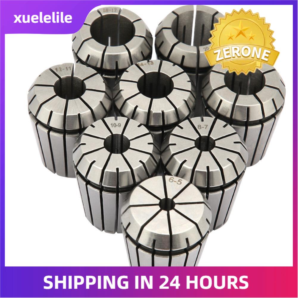 8PCS Manganese Steel ER32 Precision Spring Collet Chuck for CNC Milling Lathe Engraving Machine